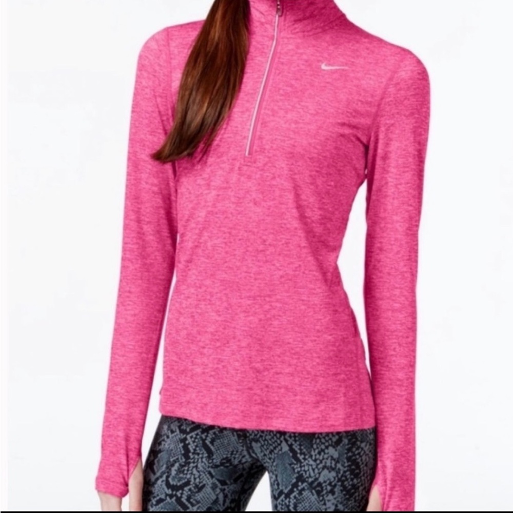 Nike Women's Dri-FIT Element 1/2-Zip Running Top medium